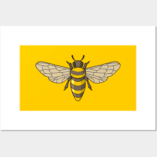 Honeybee Icon Posters and Art